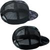 image:imageBASSDASH 2 Pack Flat Brim Trucker Cap Adjustable Snapback Hat Mesh Back for Men Women Fishing HuntingNight Digital Camo and White  Black Camo