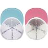 image:imageBASSDASH 2 Pack Flat Brim Trucker Cap Adjustable Snapback Hat Mesh Back for Men Women Fishing HuntingPack of 2  Turquoise  Pink