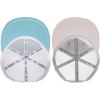 image:imageBASSDASH 2 Pack Flat Brim Trucker Cap Adjustable Snapback Hat Mesh Back for Men Women Fishing HuntingPack of 2  Turquoise  Rosy Clouds