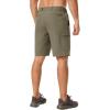 image:imageBASSDASH Mens 10 Hunting Shorts Camo RipStop Stretch Water Resistant for Fishing Hiking with Zipper Pocket FP13MDusty Olive