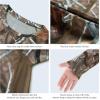 image:imageBASSDASH Womens Camo Hunting Shirt Long Sleeve UPF 50 Sun Protection Performance Tee Fishing HikingAutumn Forest