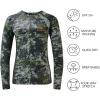 image:imageBASSDASH Womens Camo Hunting Shirt Long Sleeve UPF 50 Sun Protection Performance Tee Fishing HikingWoodland 