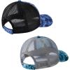 image:imageBASSDASH 2 Pack Altimate Fishing Hunting Hat Mesh Back for Men Women Adjustable Baseball Trucker Cap Camo Blaze OrangeBlueBlack Camo  Ocean Camo