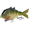 image:imageBASSDASH Bone Multi Jointed Swimbait 3Pack 37in066oz Hard Fishing Lure for Bass Trout Bluegill Pike3Pack  Collection A