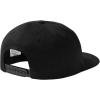 image:imageBASSDASH Embroidered Soft Top Flat Brim Duck Hat Snapback Cap for Hunting Fishing and Outdoor ActivitiesBlackLargemouth Bass