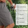 image:imageBASSDASH Mens 10 Hiking Cargo Shorts Quick Dry Water Resistant Lightweight Outdoor Shorts for Fishing Camping Golf