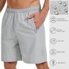 image:imageBASSDASH Mens 7 Inseam Hiking Fishing Shorts UPF 50 with 3 Zipper Pockets Lightweight Water Resistant Quick Dry FP12M