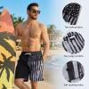 image:imageBASSDASH Mens 9 Swim Trunks UPF 50 Quick Dry Lightweight Beach Board Shorts with Mesh Lining for Fishing amp Water SportsAmericana 