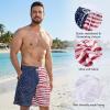 image:imageBASSDASH Mens 9 Swim Trunks UPF 50 Quick Dry Lightweight Beach Board Shorts with Mesh Lining for Fishing amp Water SportsAmericana
