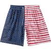 image:imageBASSDASH Mens 9 Swim Trunks UPF 50 Quick Dry Lightweight Beach Board Shorts with Mesh Lining for Fishing amp Water SportsAmericana