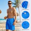 image:imageBASSDASH Mens 9 Swim Trunks UPF 50 Quick Dry Lightweight Beach Board Shorts with Mesh Lining for Fishing amp Water SportsSea Anchor