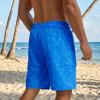 image:imageBASSDASH Mens 9 Swim Trunks UPF 50 Quick Dry Lightweight Beach Board Shorts with Mesh Lining for Fishing amp Water SportsSea Anchor