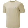 image:imageBASSDASH Mens Graphic TShirts Short Sleeve Fishing Shirt UPF 50 Moisture Wicking UV Sun Protection FS36MLight KhakiSunset Catch