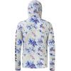 image:imageBASSDASH Mens UPF 50 Camo Fishing Hoodie Shirt Quick Dry UV Sun Protection Long Sleeve Outdoor Hiking Hooded Shirts FS52MOrange Blue Camo