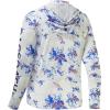image:imageBASSDASH Mens UPF 50 Camo Fishing Hoodie Shirt Quick Dry UV Sun Protection Long Sleeve Outdoor Hiking Hooded Shirts FS52MOrange Blue Camo