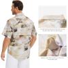 image:imageBASSDASH Mens UPF 50 Short Sleeve Button Down Fishing Shirt Breathable Lightweight for Outdoors Hiking CampingDesert Camo
