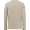 image:imageBASSDASH Mens Ultra Soft Cotton Blend UPF 50 Long Sleeve Fishing Shirt UV Sun Protection Casual Performance TeeLight Khaki