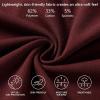 image:imageBASSDASH Mens Ultra Soft Cotton Blend UPF 50 Long Sleeve Fishing Shirt UV Sun Protection Casual Performance TeeReddish Brown