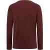 image:imageBASSDASH Mens Ultra Soft Cotton Blend UPF 50 Long Sleeve Fishing Shirt UV Sun Protection Casual Performance TeeReddish Brown