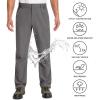 image:imageBASSDASH Mens Water Resistant UPF 50 Hiking Cargo Pants Outdoor Fishing Work Trousers with Multi Pockets FP08M