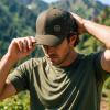 image:imageBASSDASH Printed Mesh Trucker Hat for Men Women Adjustable Baseball Cap Fishing Camping Outdoors Sporting Hat with Snap FH20Army GreenGrunge Camo