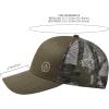 image:imageBASSDASH Printed Mesh Trucker Hat for Men Women Adjustable Baseball Cap Fishing Camping Outdoors Sporting Hat with Snap FH20Army GreenGrunge Camo