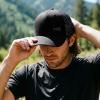 image:imageBASSDASH Printed Mesh Trucker Hat for Men Women Adjustable Baseball Cap Fishing Camping Outdoors Sporting Hat with Snap FH20BlackLeopard Dots