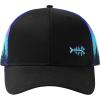image:imageBASSDASH Printed Mesh Trucker Hat for Men Women Adjustable Baseball Cap Fishing Camping Outdoors Sporting Hat with Snap FH20BlackNight Forest