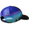 image:imageBASSDASH Printed Mesh Trucker Hat for Men Women Adjustable Baseball Cap Fishing Camping Outdoors Sporting Hat with Snap FH20BlackNight Forest