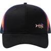 image:imageBASSDASH Printed Mesh Trucker Hat for Men Women Adjustable Baseball Cap Fishing Camping Outdoors Sporting Hat with Snap FH20BlackSunset