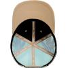 image:imageBASSDASH Printed Mesh Trucker Hat for Men Women Adjustable Baseball Cap Fishing Camping Outdoors Sporting Hat with Snap FH20KhakiPalm Trees
