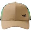 image:imageBASSDASH Printed Mesh Trucker Hat for Men Women Adjustable Baseball Cap Fishing Camping Outdoors Sporting Hat with Snap FH20KhakiPalm Trees