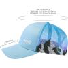 image:imageBASSDASH Printed Mesh Trucker Hat for Men Women Adjustable Baseball Cap Fishing Camping Outdoors Sporting Hat with Snap FH20Light BlueFrost Hill