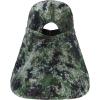 image:imageBASSDASH UPF 50 Foldable Fishing Hat Baseball Cap with Removable Neck Flap Portable for Men Women Golf HikingWoodland  With Foldable Brim