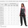 image:imageBASSDASH Womens Breathable Waders Leopard Waterproof Fly Fishing Chest Fishing Wader Lightweight Stocking Foot FW15Shadow LeopardTurquoise