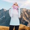 image:imageBASSDASH Womens Fishing Hoodie Shirt with Face Mask Thumb Holes UPF 50 FS23WPink to Blue Spot Gradient