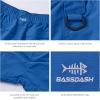 image:imageBASSDASH Youth 5 Fishing Shorts UPF 50 Water Resistant Quick Dry Boys Girls Hiking Cargo Shorts with Pockets FP03YVivid Blue