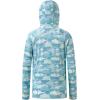 image:imageBASSDASH Youth UPF50 Performance T Shirt with Hood Long Sleeve Fishing Hiking Sun Shirt FS03YFish Camo