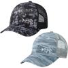 image:imageBASSDASH 2 Pack Altimate Fishing Hunting Hat Mesh Back for Men Women Adjustable Baseball Trucker Cap Camo Blaze OrangeNight Digital Camo  Grey Camo