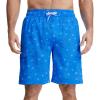 image:imageBASSDASH Mens 9 Swim Trunks UPF 50 Quick Dry Lightweight Beach Board Shorts with Mesh Lining for Fishing amp Water SportsSea Anchor