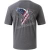 Heather Grey/Flag Bass