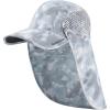 Light Grey Camo With Foldable Brim