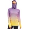 Purple to Yellow Spot Gradient