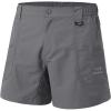 image:imageBASSDASH Youth 5 Fishing Shorts UPF 50 Water Resistant Quick Dry Boys Girls Hiking Cargo Shorts with Pockets FP03YDark Grey