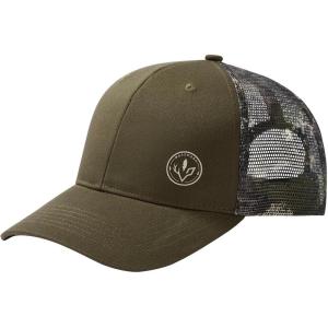image:imageBASSDASH Printed Mesh Trucker Hat for Men Women Adjustable Baseball Cap Fishing Camping Outdoors Sporting Hat with Snap FH20Army GreenGrunge Camo