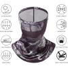 image:imageBASSDASH Neck Gaiter Mask UPF 50 Sun Protection for Men amp Women Fishing Hiking OutdoorBlack Camo
