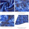 image:imageBASSDASH Neck Gaiter Mask UPF 50 Sun Protection for Men amp Women Fishing Hiking OutdoorBlue Tiedye