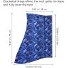 image:imageBASSDASH Neck Gaiter Mask UPF 50 Sun Protection for Men amp Women Fishing Hiking OutdoorBlue Tiedye