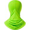 image:imageBASSDASH Neck Gaiter Mask UPF 50 Sun Protection for Men amp Women Fishing Hiking OutdoorFluorescent Green