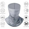 image:imageBASSDASH Neck Gaiter Mask UPF 50 Sun Protection for Men amp Women Fishing Hiking OutdoorGradient Grey